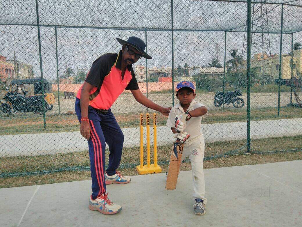 BN Cricket Academy Chennai - Practice Session