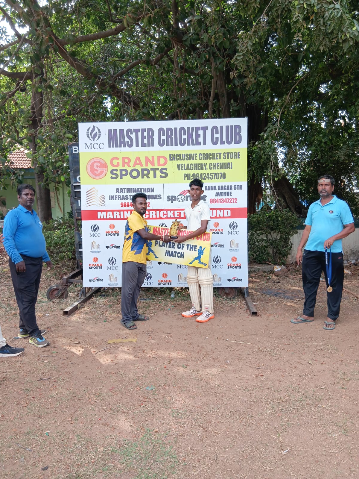 BN Cricket Academy Chennai - Practice Session