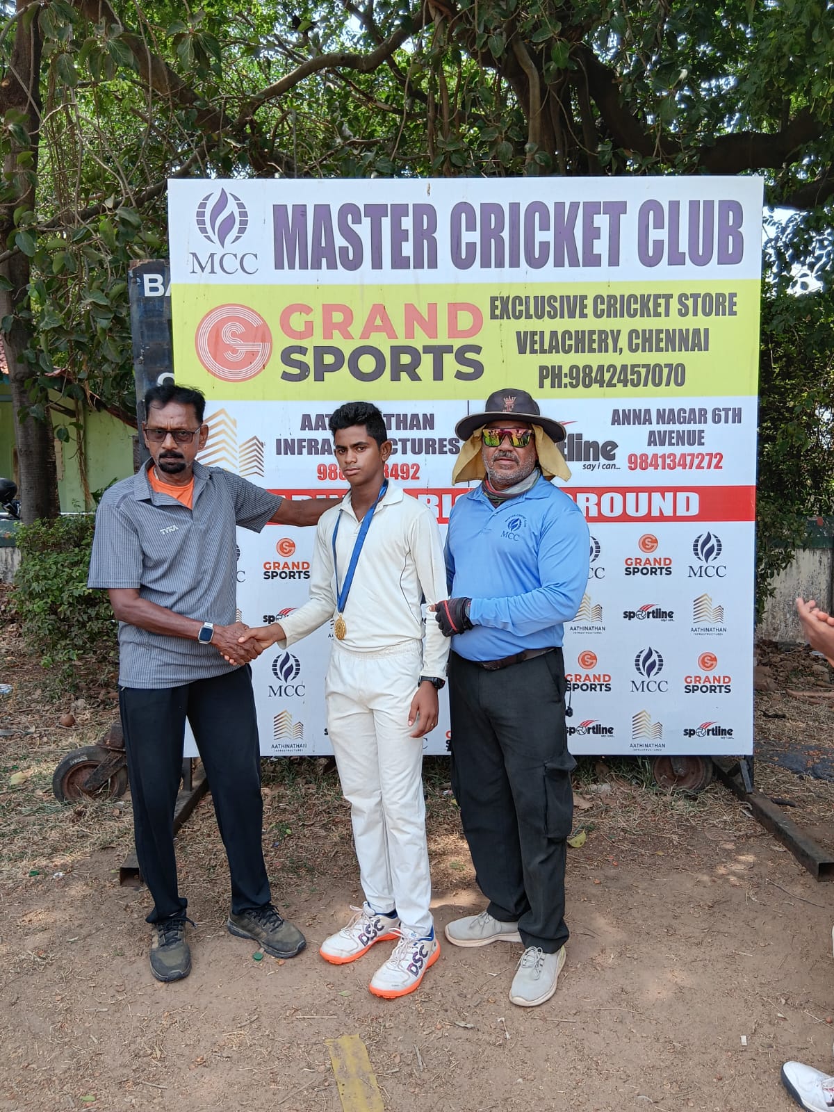 BN Cricket Academy Chennai - Practice Session