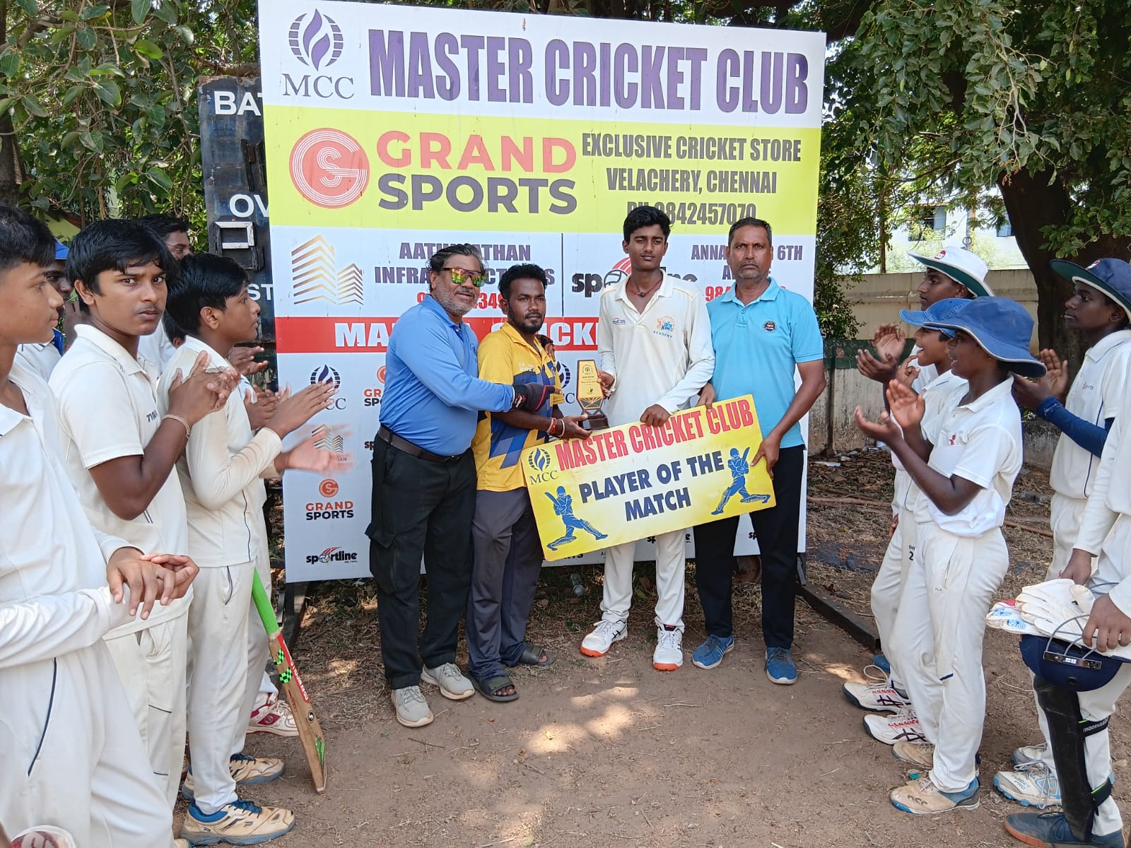 BN Cricket Academy Chennai - Practice Session