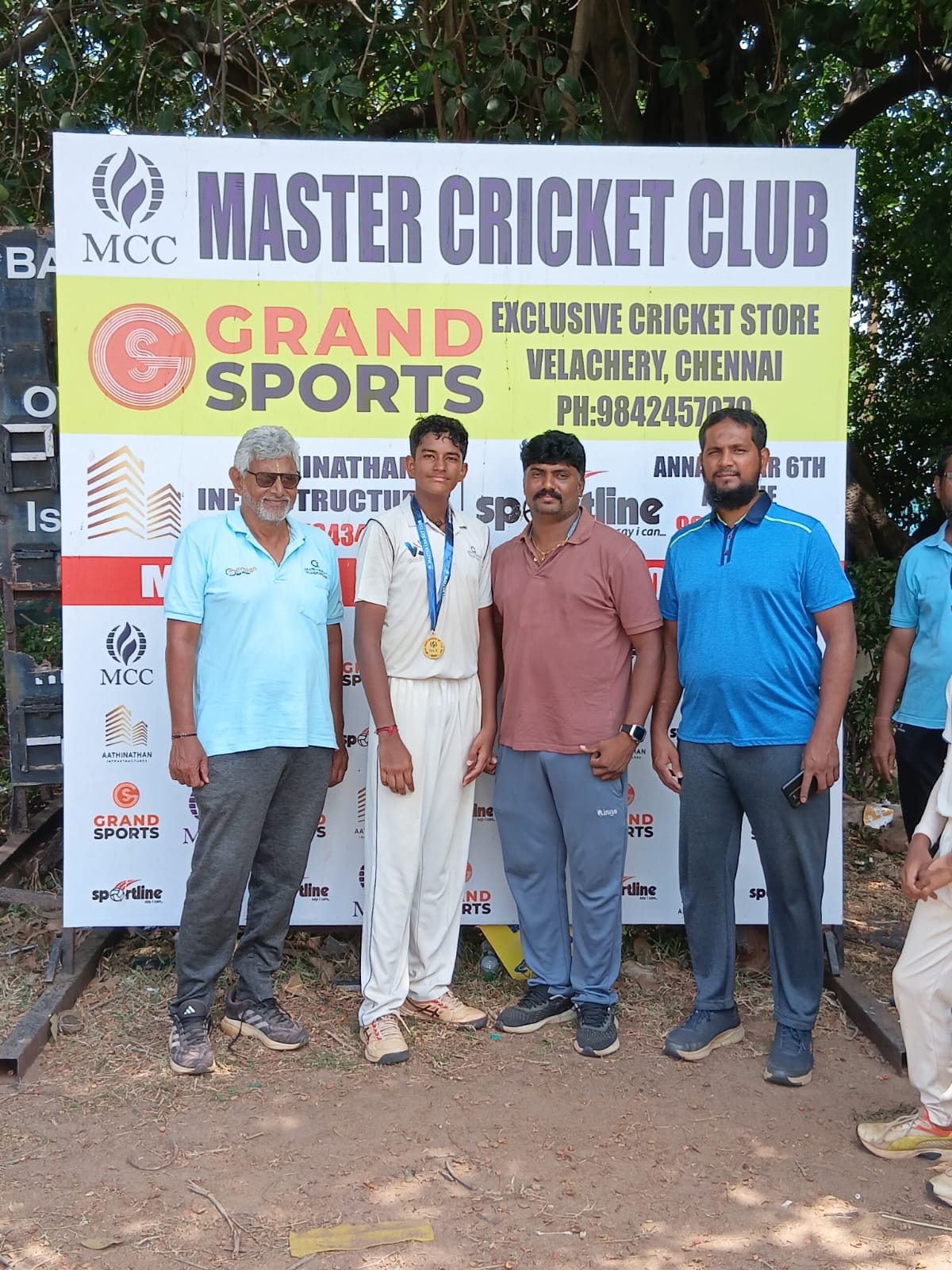 BN Cricket Academy Chennai - Practice Session