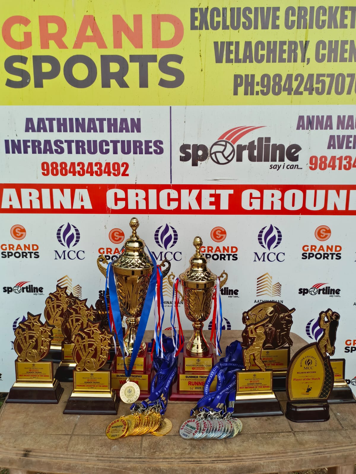 BN Cricket Academy Chennai - Practice Session