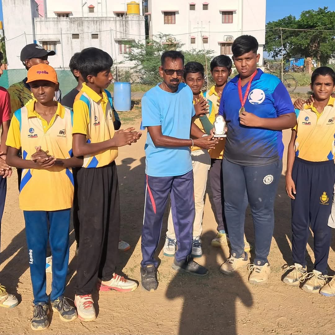 BN Cricket Academy Chennai - Practice Session