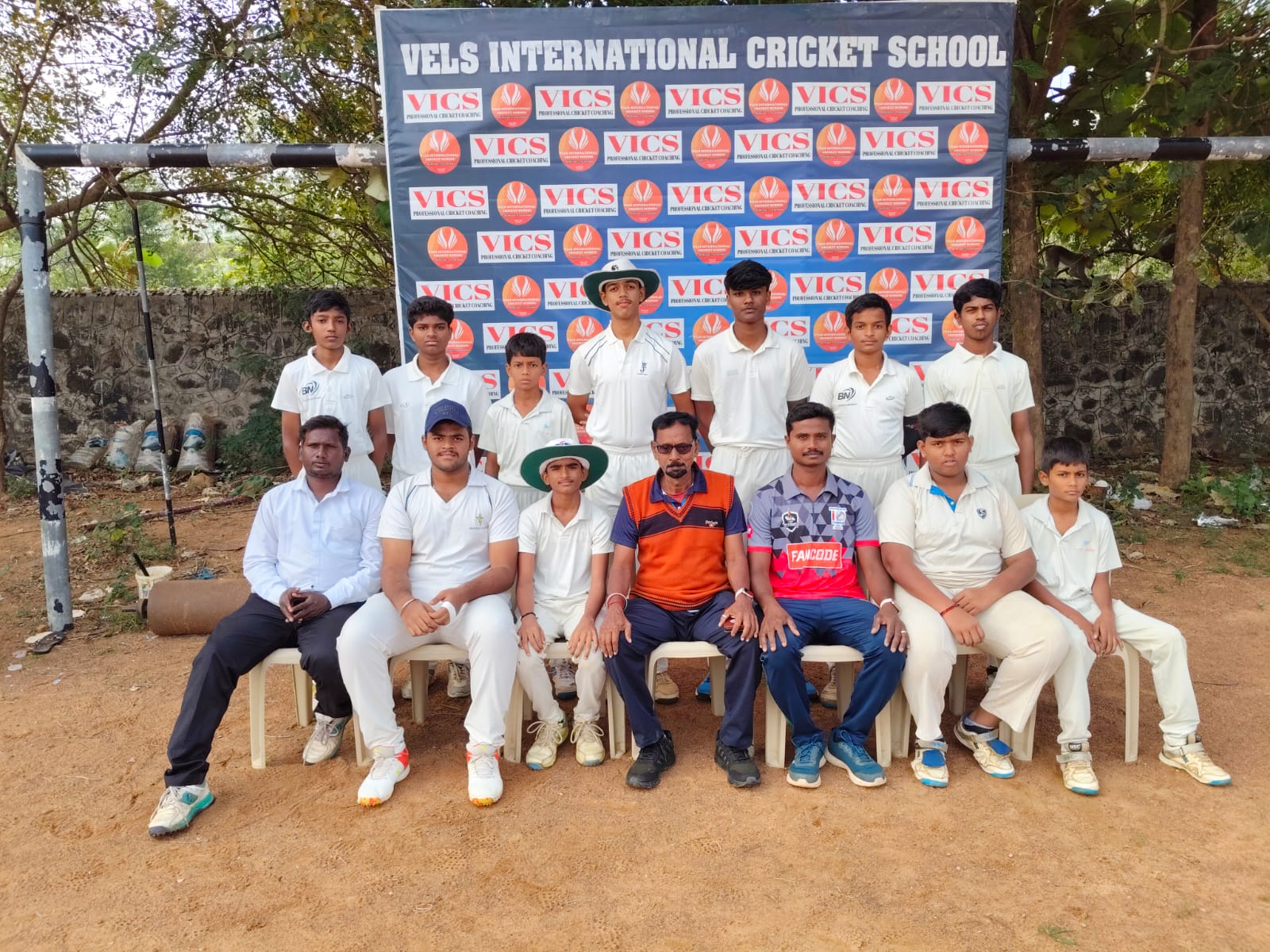 BN Cricket Academy Chennai - Practice Session