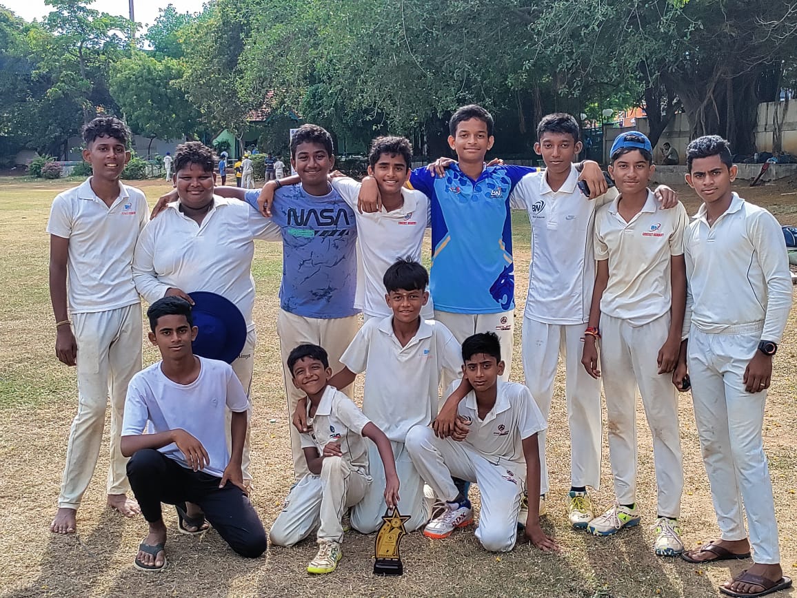 BN Cricket Academy Chennai - Practice Session