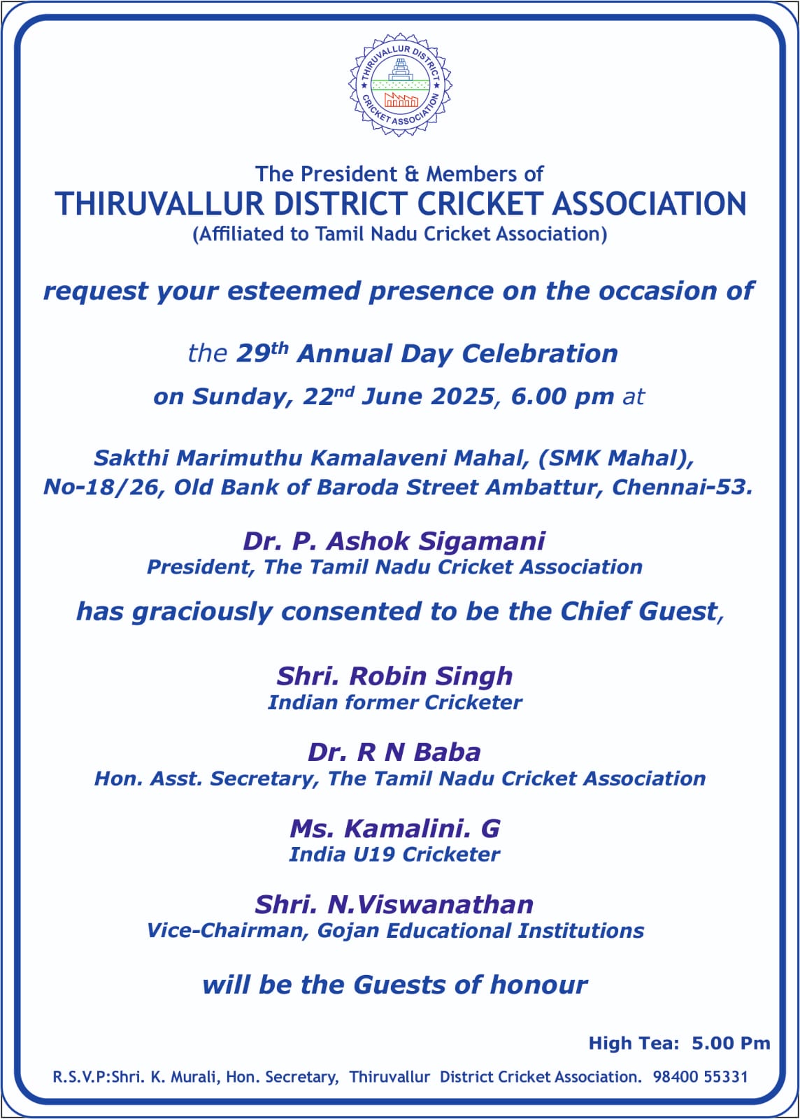 BN Cricket Academy Chennai - Practice Session