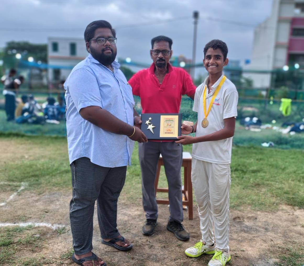 BN Cricket Academy Chennai - Practice Session