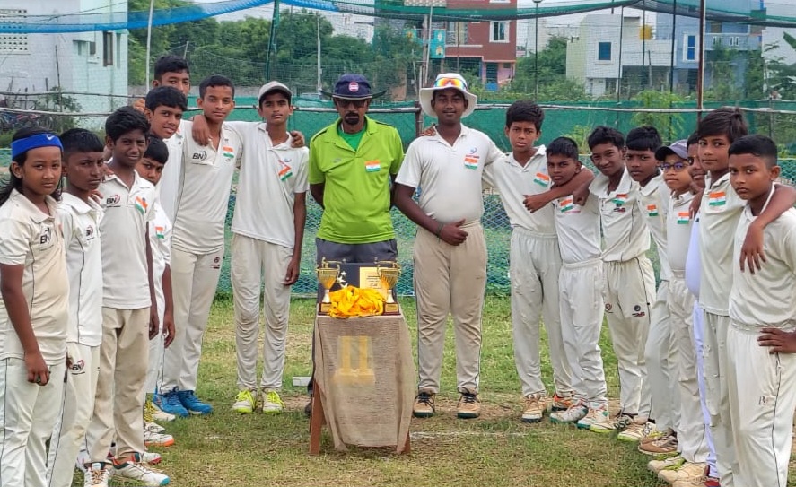 BN Cricket Academy Chennai - Practice Session