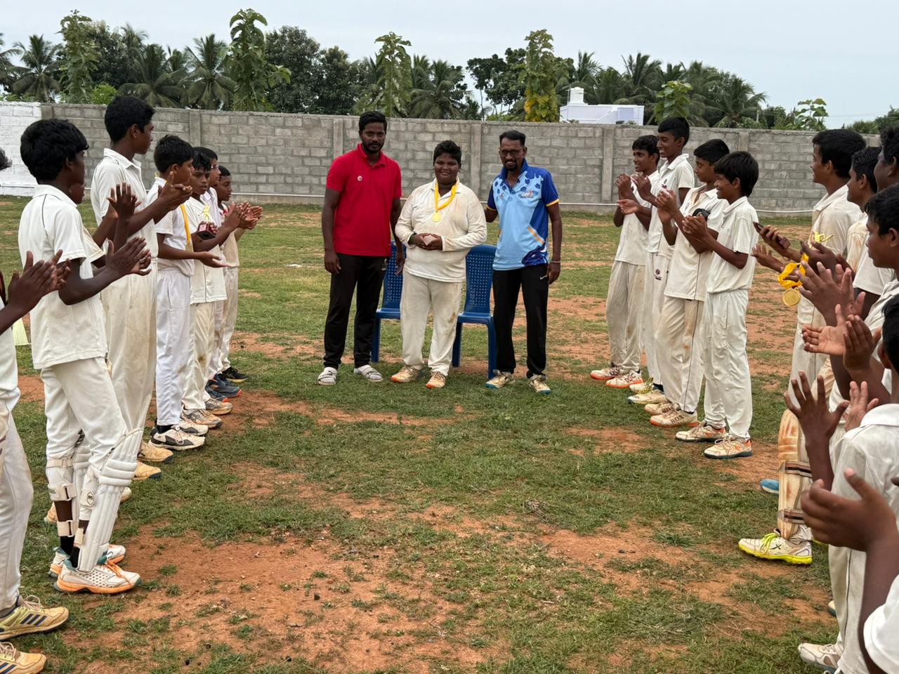 BN Cricket Academy Chennai - Practice Session