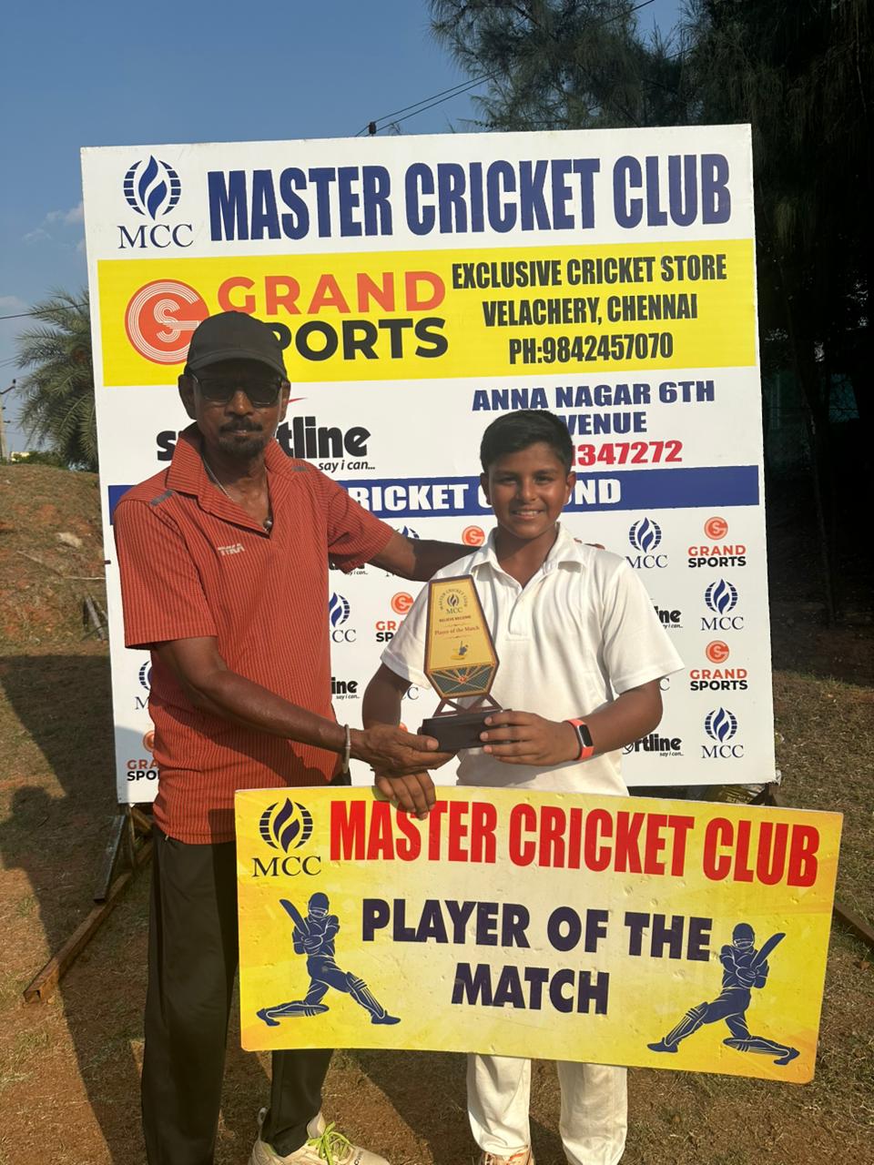 BN Cricket Academy Chennai - Practice Session