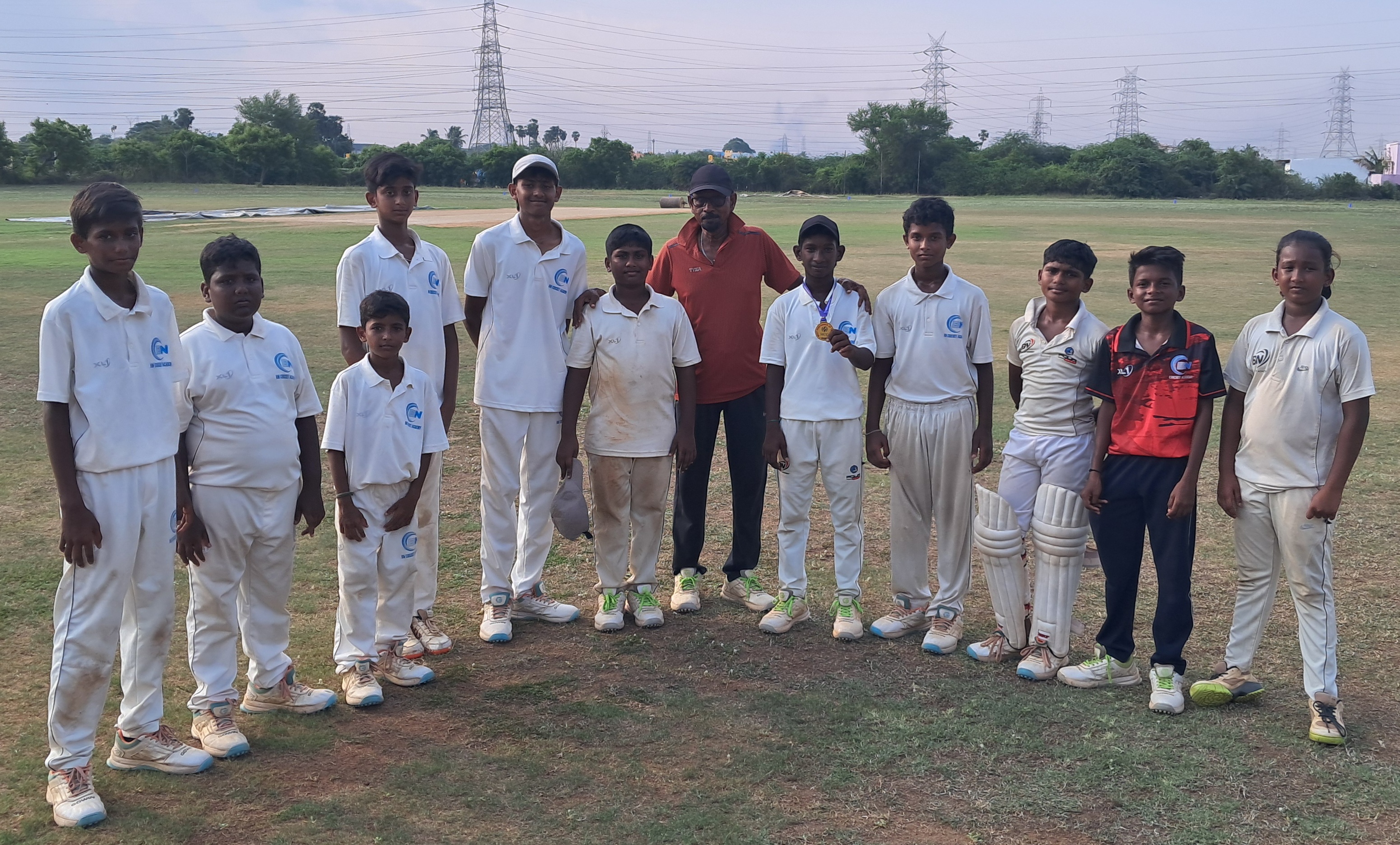 BN Cricket Academy Chennai - Practice Session