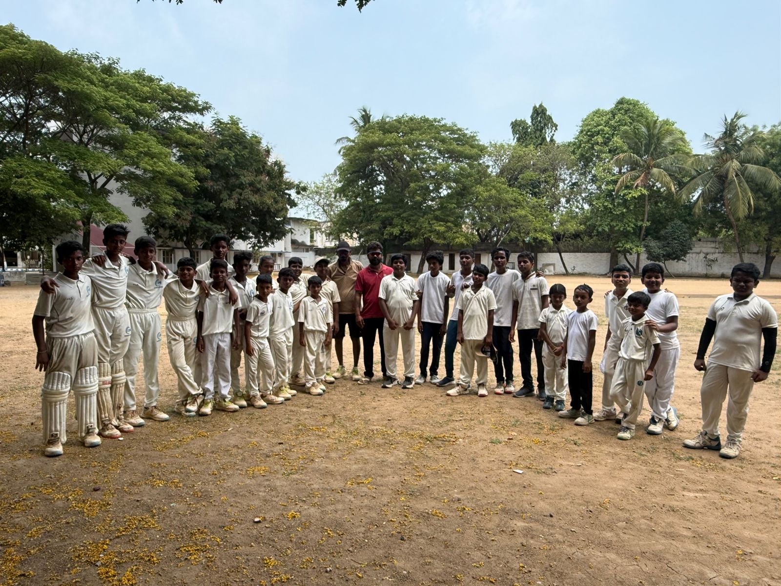 BN Cricket Academy Chennai - Practice Session