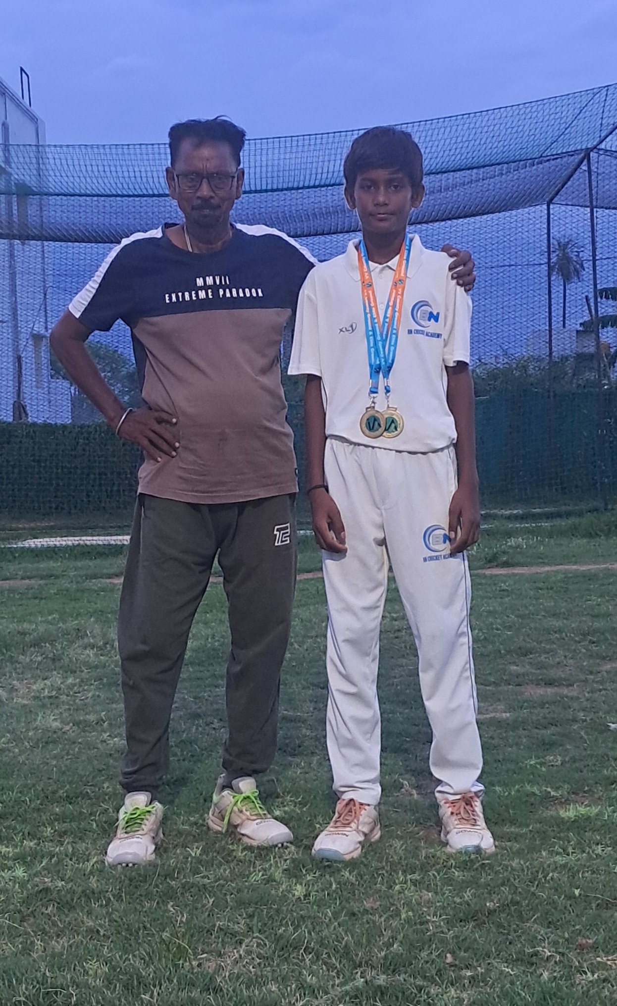 BN Cricket Academy Chennai - Practice Session