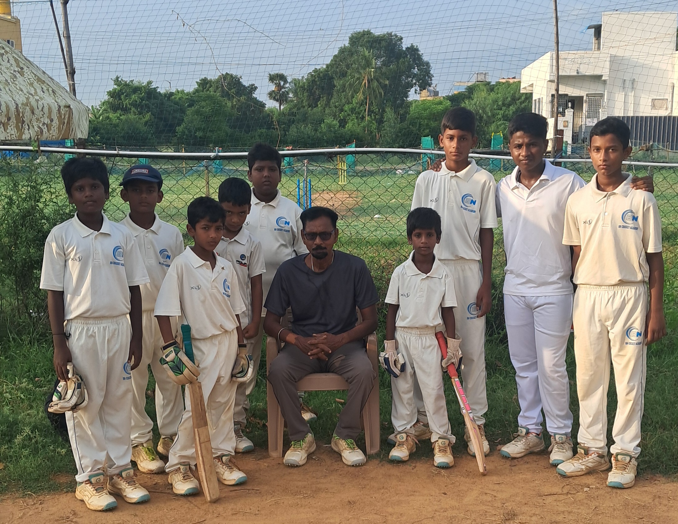 BN Cricket Academy Chennai - Practice Session